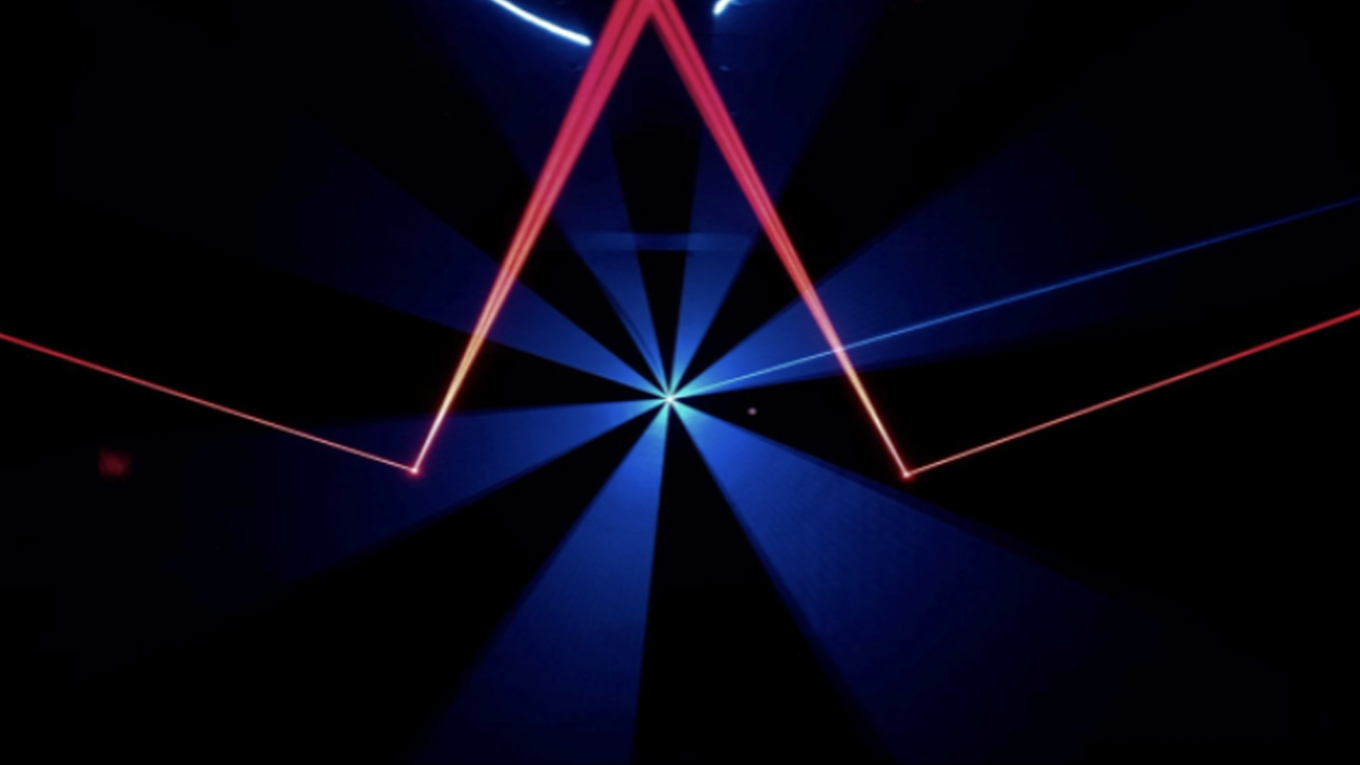 laser-stage Laser light stage using lights from a lasercube lasershow projector